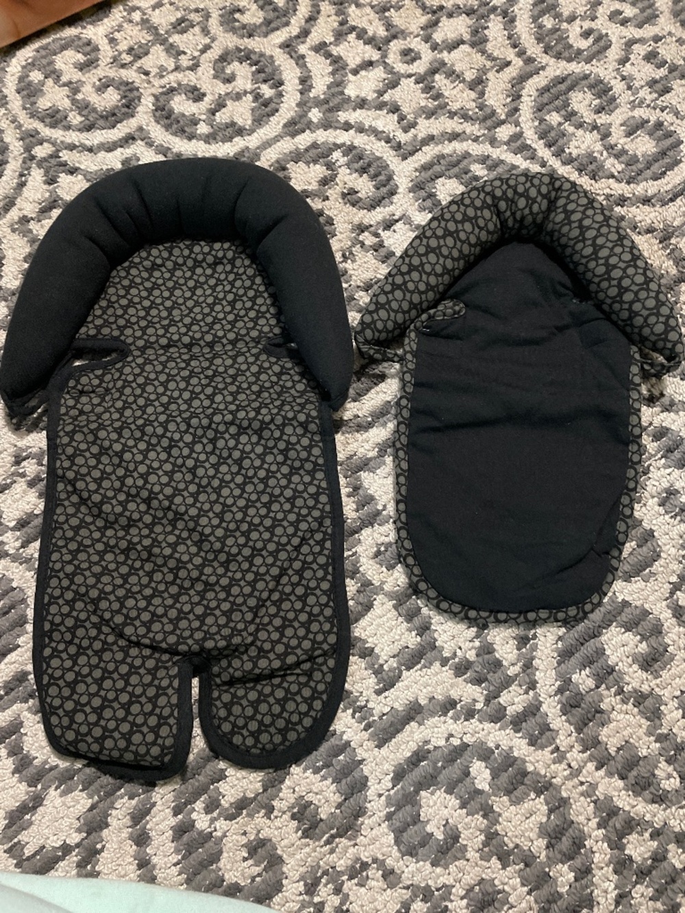 baby car seat head support